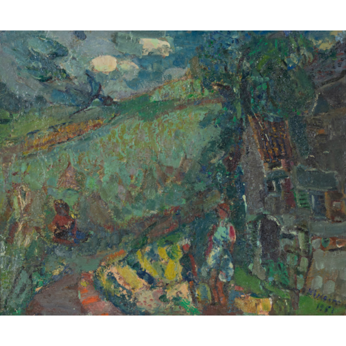 Paysage d'Annay-sur-Serein
